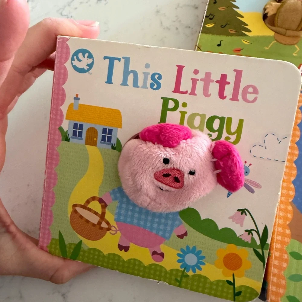 Set of 3 Puppet Books